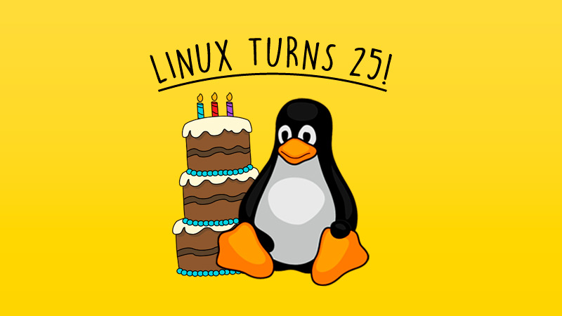 جشن 25 سالگی توسعه هسته لینوکس
